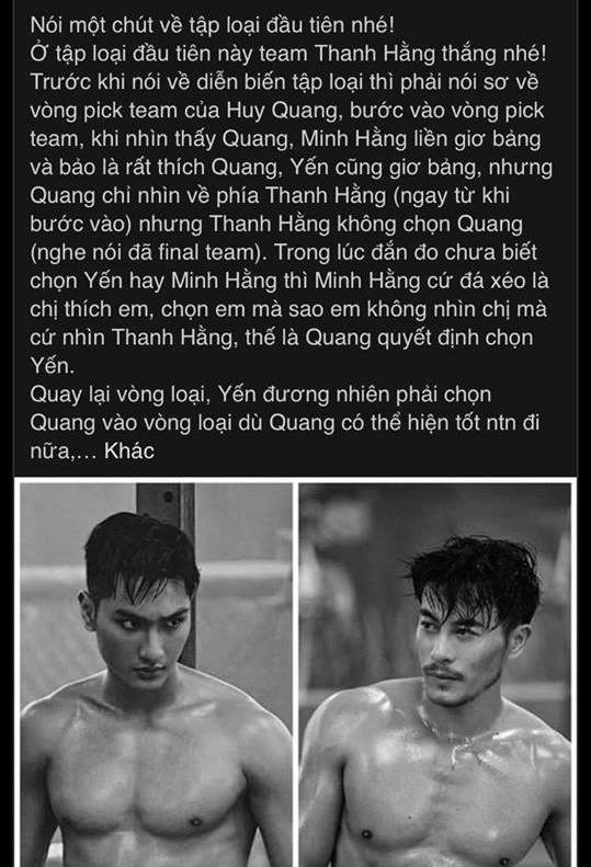 Tập 1 còn chưa kịp lên sóng mà The Face 2018 đã để lộ kết quả team Võ Hoàng Yến thua tơi bời