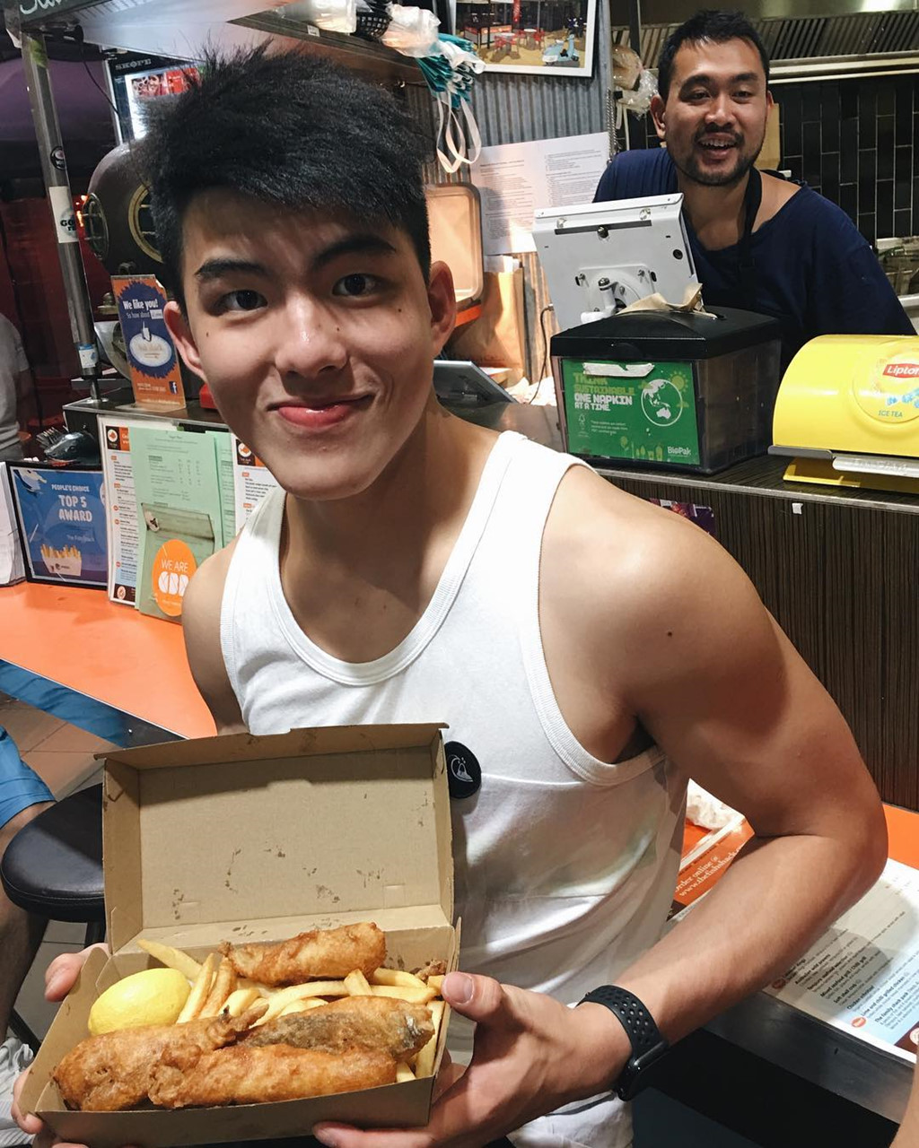 Hot boy Judo Hong Kong cao 1,83 m, thân hình 6 múi