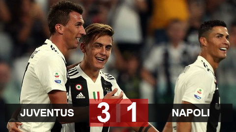 Ronaldo vô duyên, Juve vẫn đè bẹp Napoli