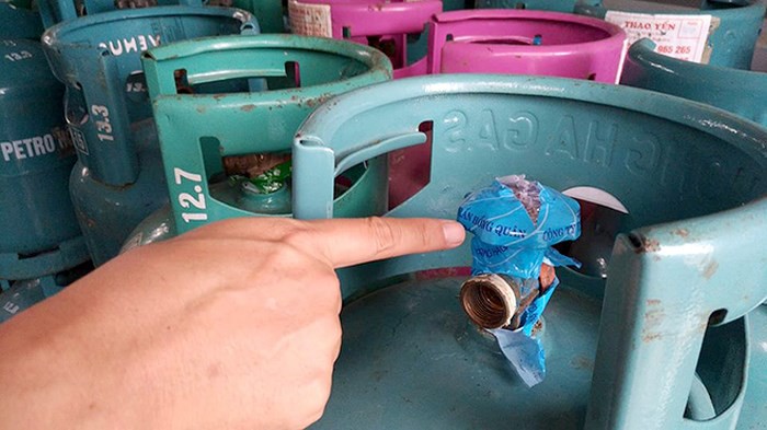 Phá tụ điểm sang chiết gas trái phép cực khủng ở Hải Dương