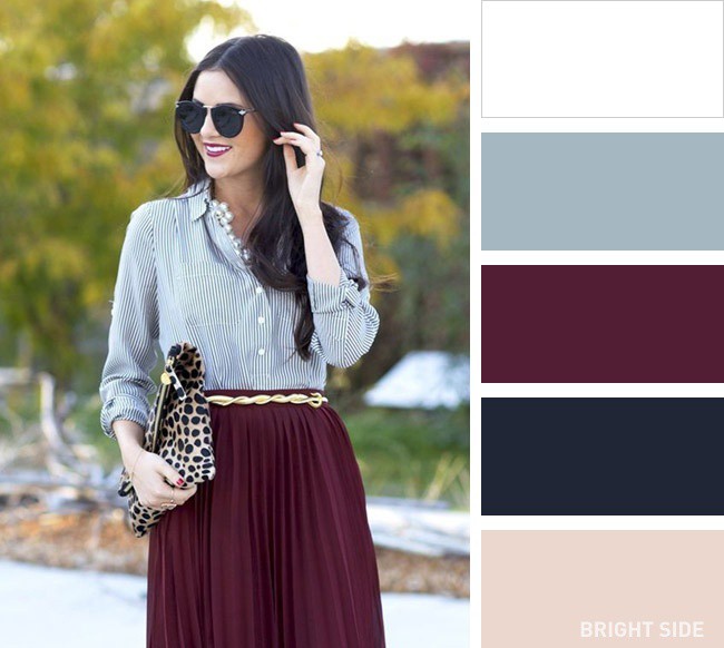 9 kiểu kết hợp trang phục màu sắc cổ điển mang đến cho chị em vẻ đẹp tươi mới mà chẳng lo lỗi thời