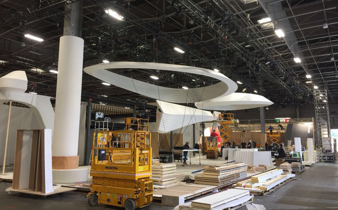 [NÓNG] Đột nhập gian hàng của VinFast ở Paris Motor Show trước giờ G