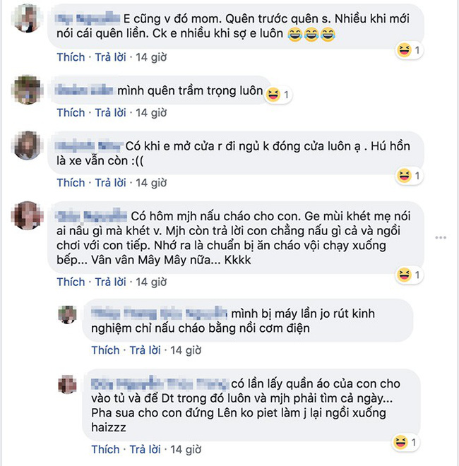 Khi team bỉm sữa khoe chiến tích não cá vàng sau sinh: Nhét điện thoại vào máy giặt, nấu cơm cháy 3-4 cái nồi