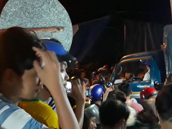 Tạm giữ hình sự 5 người có hành vi gây rối tại BOT cầu sông Cái Nhỏ