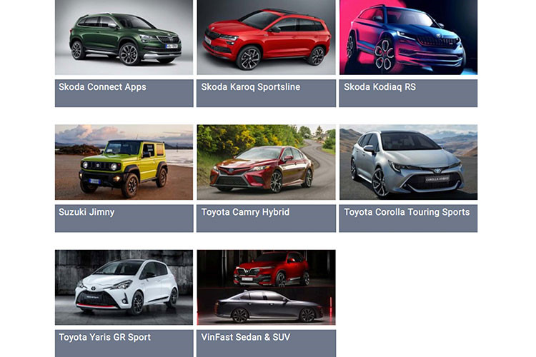 Loạt xế hộp đọ sức cùng xe Vinfast tại Paris Auto Show 2018