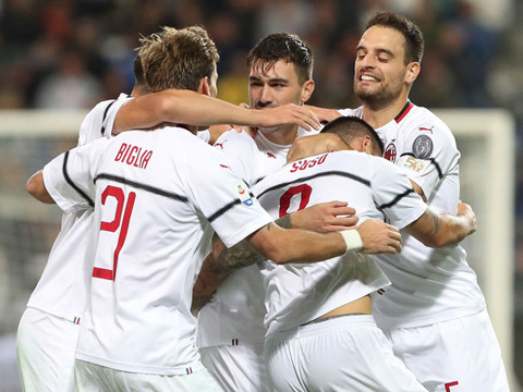 Sassuolo 1-4 Milan: Ghế của Gattuso tạm thời bớt lung lay