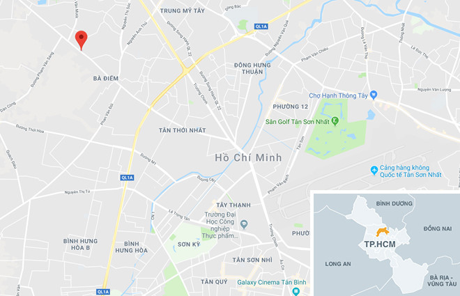 Cháy cây xăng ở Sài Gòn, nhiều người tháo chạy