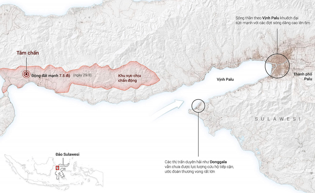Giới khoa học bàng hoàng trước sức tàn phá của sóng thần Indonesia
