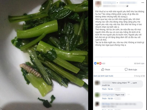 Lần đầu ra mắt nhà người yêu chỉ làm rau luộc, cô gái đứng hình khi cả nhà ăn gần hết bỗng thấy thứ này
