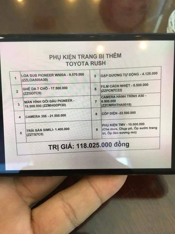 Ô tô 7 chỗ Toyota Rush giá niêm yết 600 triệu ‘về tay’ gần 900 triệu, dân Việt choáng váng