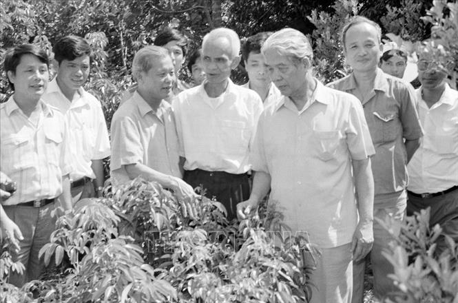 Những hoạt động nổi bật của nguyên Tổng Bí thư Đỗ Mười