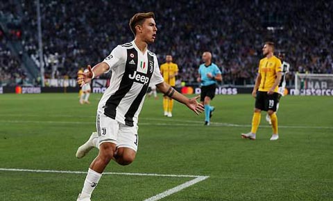 Không Ronaldo, Juve vẫn vùi dập Young Boys nhờ hat-trick của Dybala