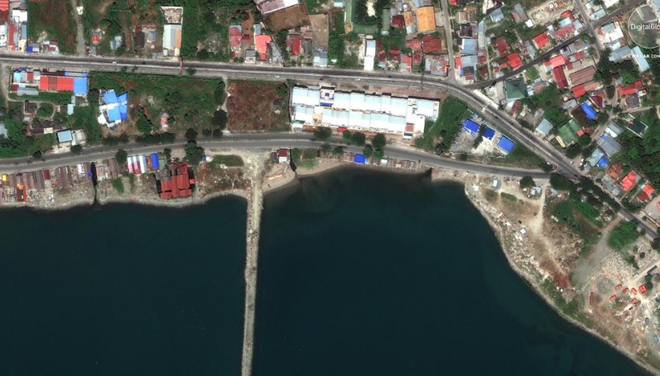 Những hình ảnh không thể tin nổi trước và sau thảm họa kép tại Indonesia