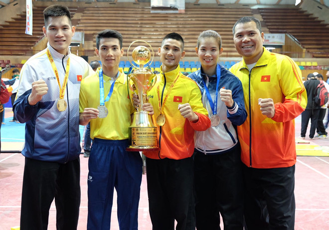 Pencak silat Việt Nam thắng áp đảo Indonesia tại giải châu Á