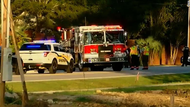 Xả súng ở South Carolina, 7 cảnh sát bị bắn