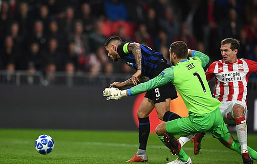 Inter giữ mạch thắng ở vòng bảng Champions League