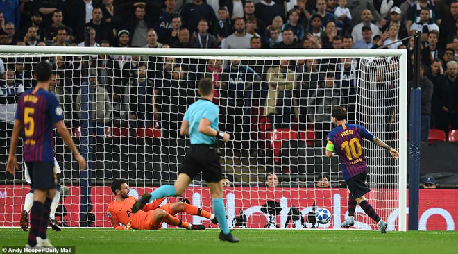 Messi ghi trung bình một bàn mỗi trận tại vòng bảng Champions League