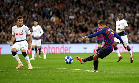 Messi lập cú đúp, Barca đẩy Tottenham vào cửa tử