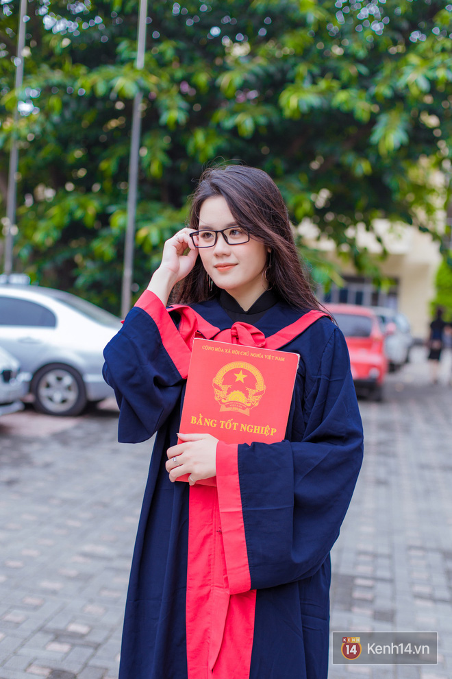 Gặp cô bạn tân cử nhân Ngoại thương xinh như hotgirl, nhận học bổng du học Thạc sỹ 3 chuyên ngành tại Mỹ