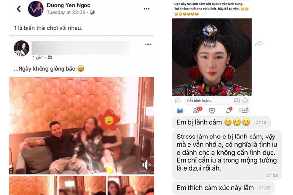 Dương Yến Ngọc bình thản khi tiếp tục bị bạn trai cũ bóc phốt