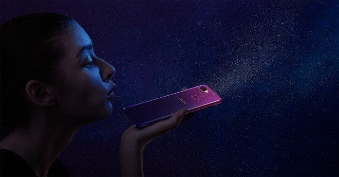 Oppo F9 màu tím lấy cảm hứng từ đâu?