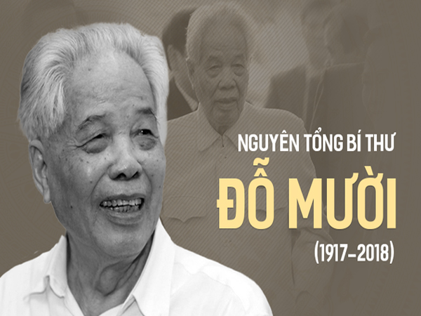 Nghi thức Quốc tang nguyên Tổng Bí thư Đỗ Mười diễn ra thế nào?