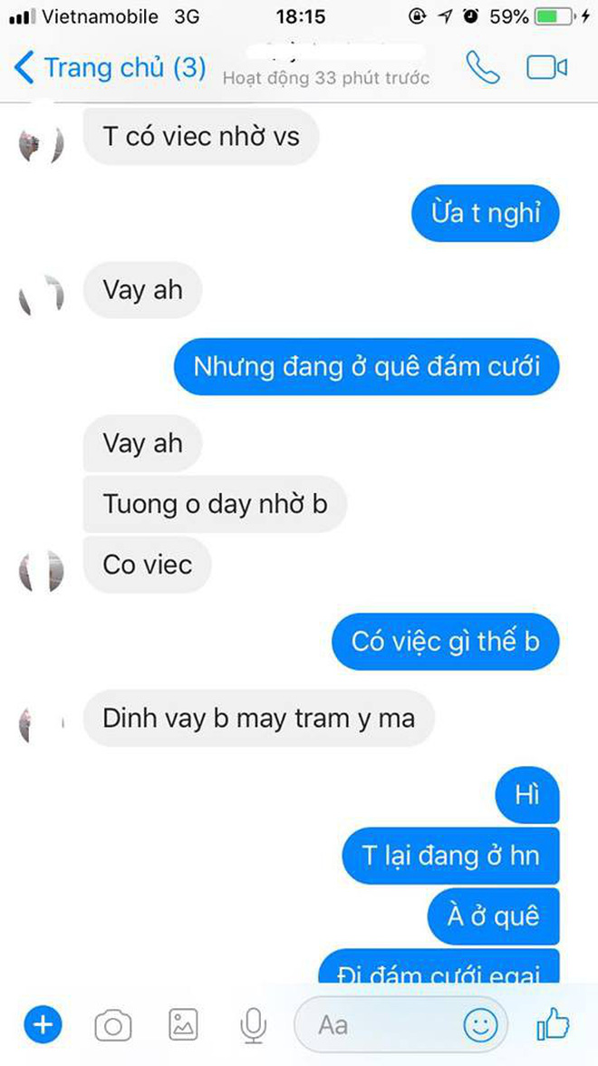 Chàng trai bất lực khi suốt ngày bị bạn không thân gì cho cam vay tiền như đúng rồi