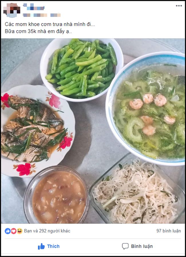 Khoe cơm trưa 35k có tôm, có cá, các mẹ bĩu môi chê đồ ươn, nhưng nghe lý giải thì nhao nhao hỏi điều này