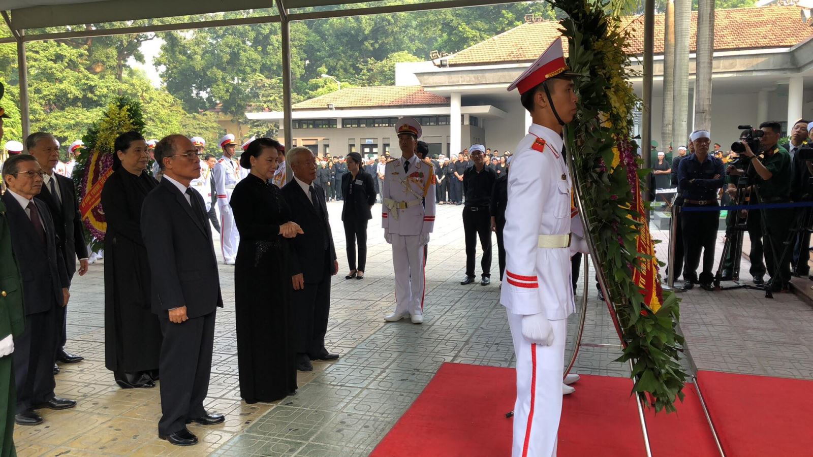 Lễ viếng nguyên Tổng Bí thư Đỗ Mười