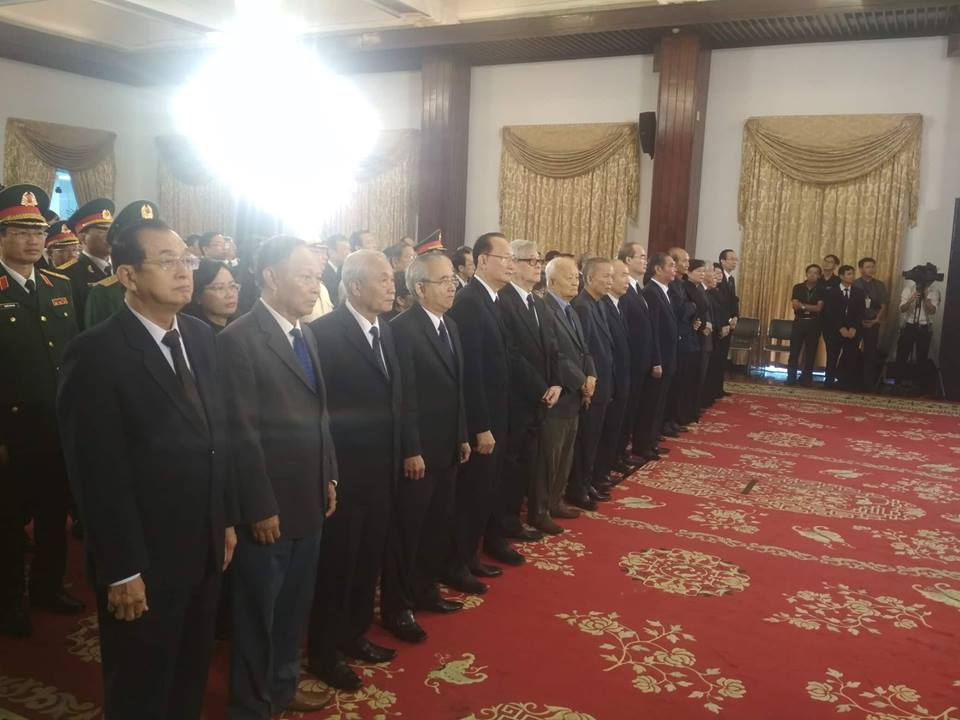 Lễ viếng nguyên Tổng Bí thư Đỗ Mười