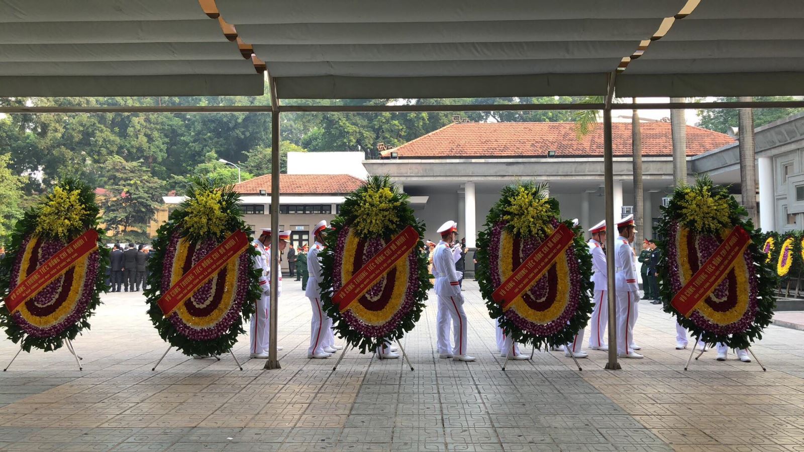 Lễ viếng nguyên Tổng Bí thư Đỗ Mười