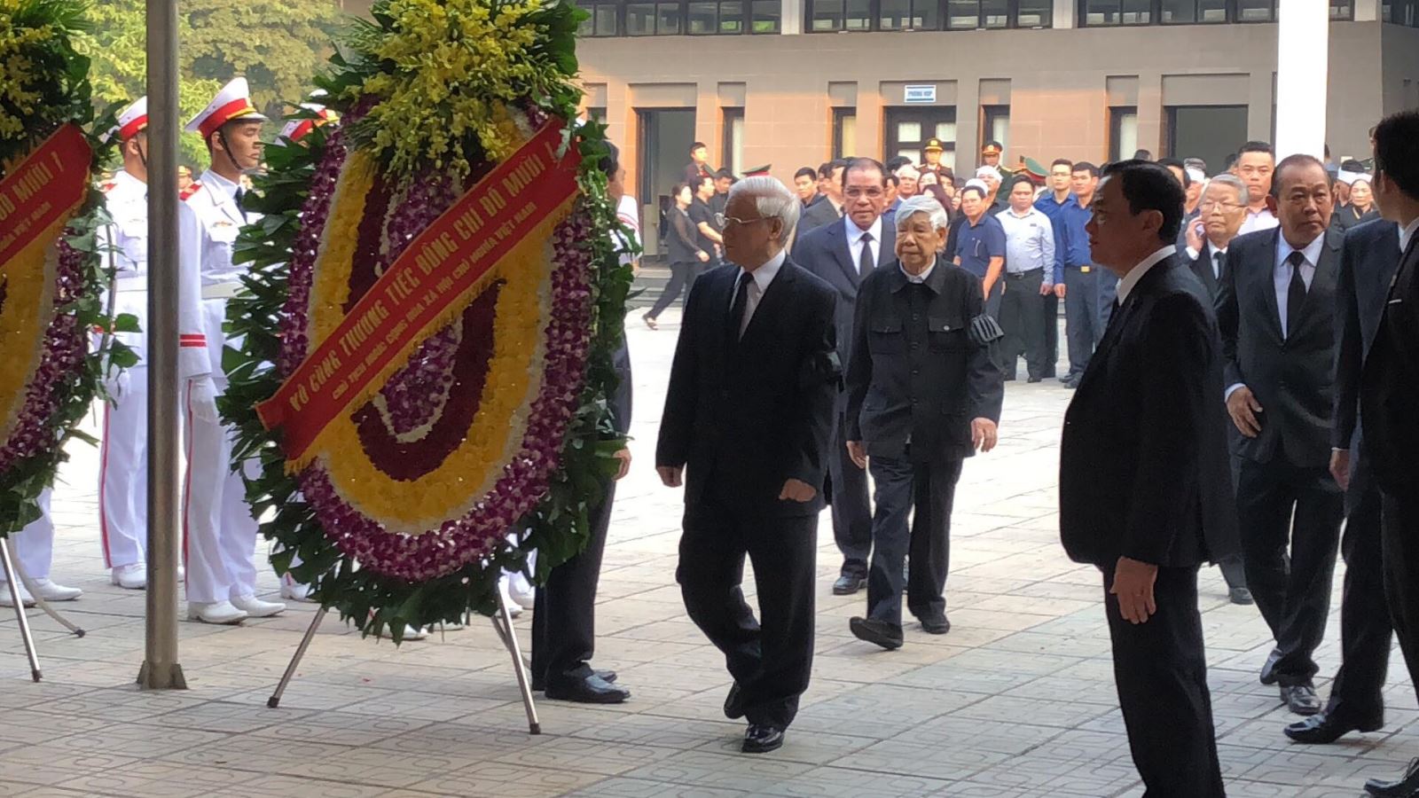 Lễ viếng nguyên Tổng Bí thư Đỗ Mười
