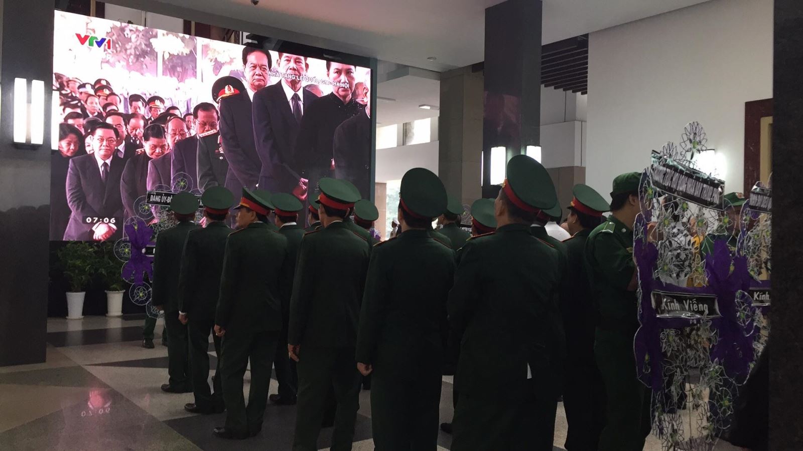 Lễ viếng nguyên Tổng Bí thư Đỗ Mười