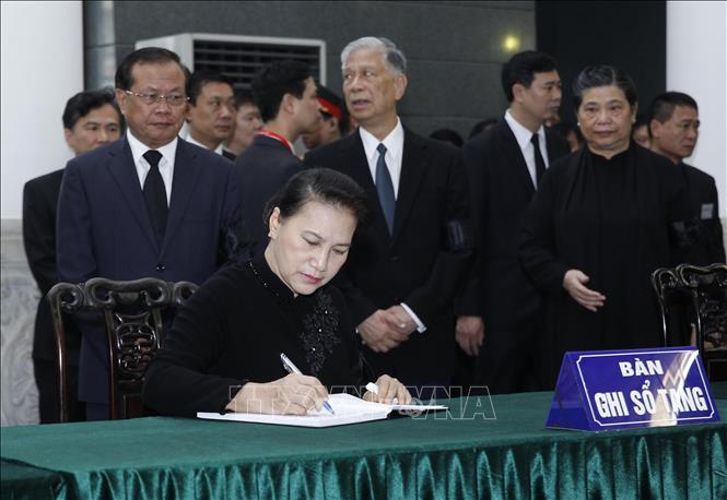 Lễ viếng nguyên Tổng Bí thư Đỗ Mười