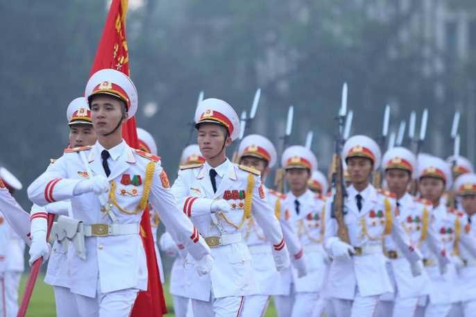 Xúc động lễ treo cờ rủ Quốc tang nguyên Tổng Bí thư Đỗ Mười