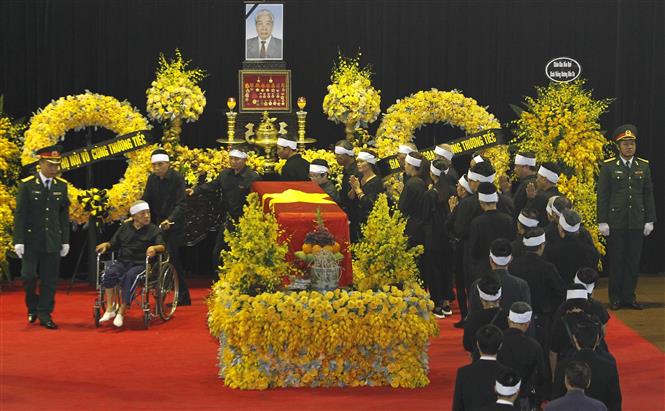 Lễ viếng nguyên Tổng Bí thư Đỗ Mười