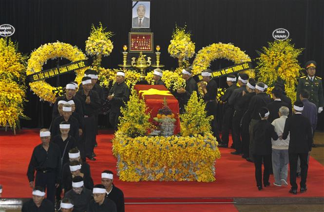 Lễ viếng nguyên Tổng Bí thư Đỗ Mười