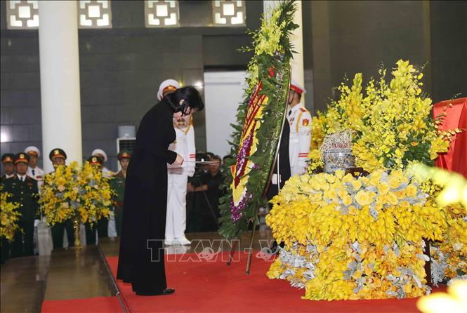 Lễ viếng nguyên Tổng Bí thư Đỗ Mười