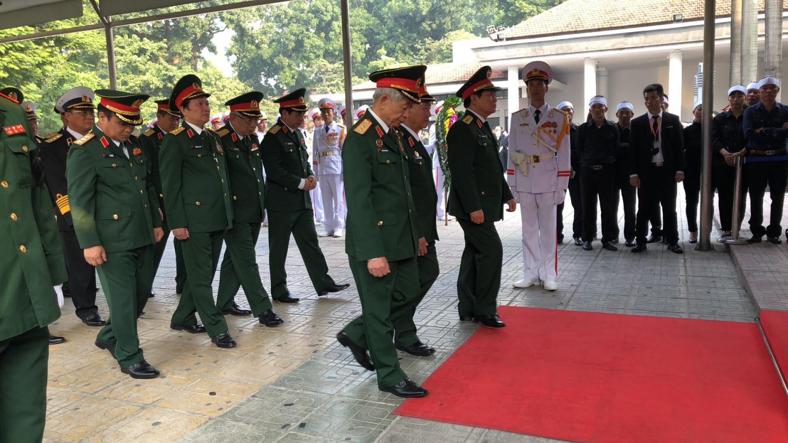 Lễ viếng nguyên Tổng Bí thư Đỗ Mười