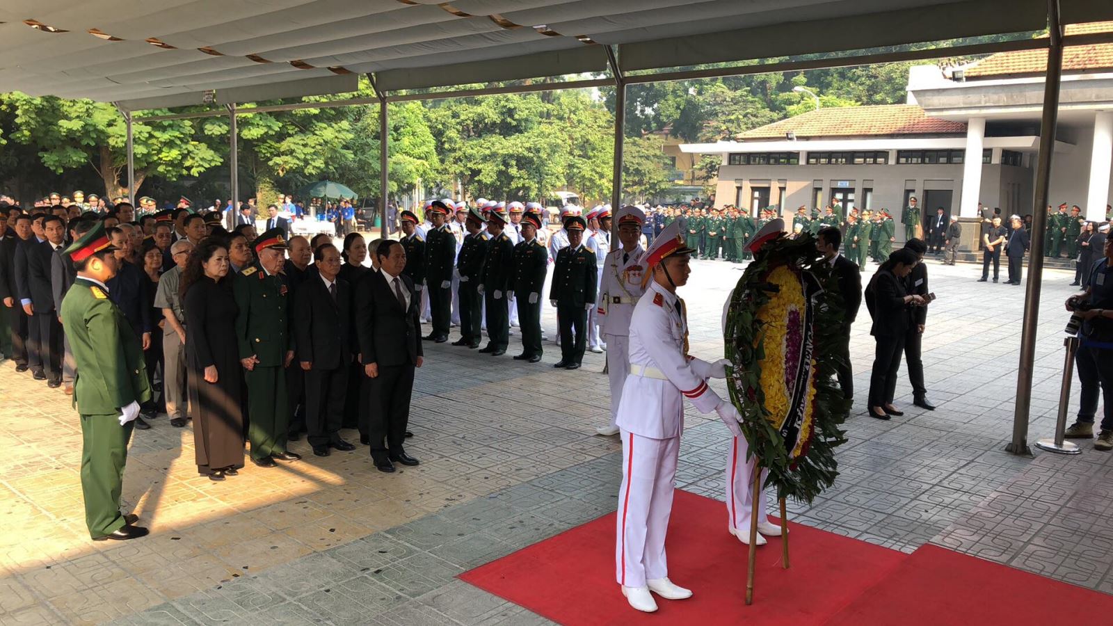 Lễ viếng nguyên Tổng Bí thư Đỗ Mười