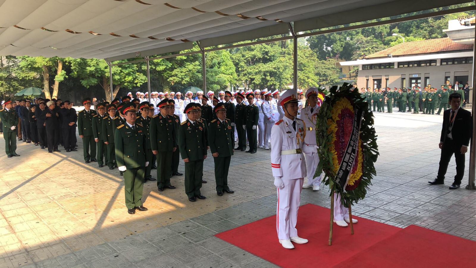 Lễ viếng nguyên Tổng Bí thư Đỗ Mười