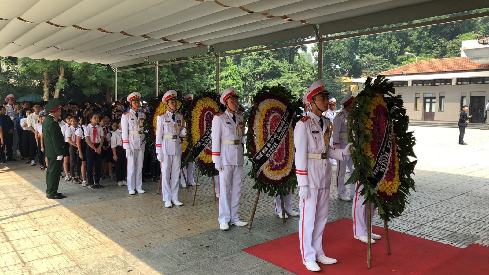 Lễ viếng nguyên Tổng Bí thư Đỗ Mười