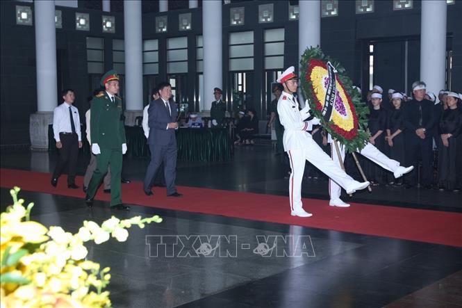 Lễ viếng nguyên Tổng Bí thư Đỗ Mười