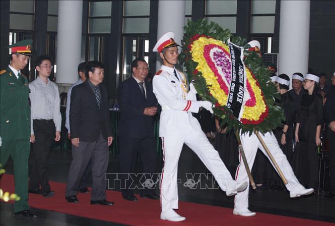 Lễ viếng nguyên Tổng Bí thư Đỗ Mười