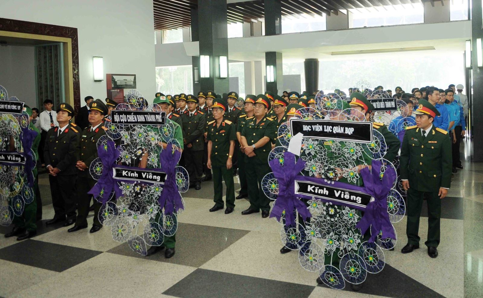 Lễ viếng nguyên Tổng Bí thư Đỗ Mười