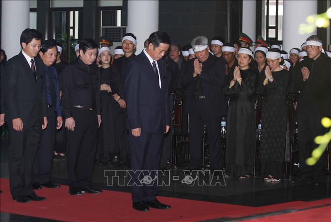 Lễ viếng nguyên Tổng Bí thư Đỗ Mười