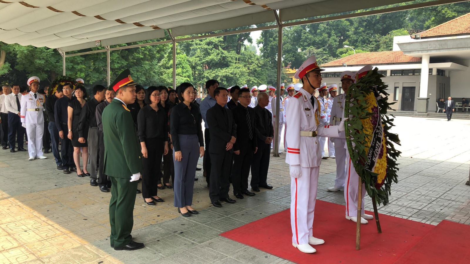 Lễ viếng nguyên Tổng Bí thư Đỗ Mười