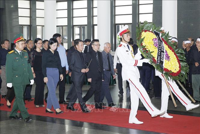Lễ viếng nguyên Tổng Bí thư Đỗ Mười