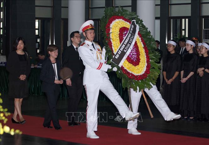 Lễ viếng nguyên Tổng Bí thư Đỗ Mười