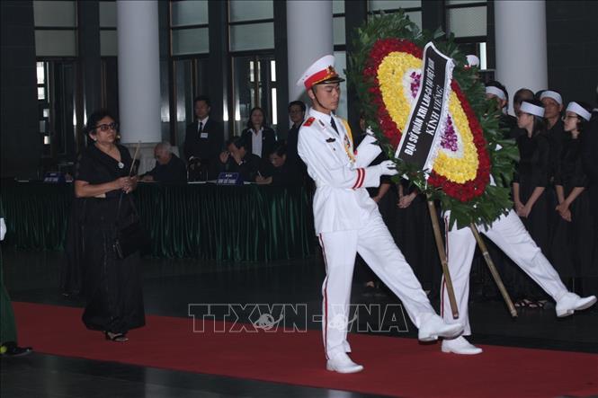 Lễ viếng nguyên Tổng Bí thư Đỗ Mười